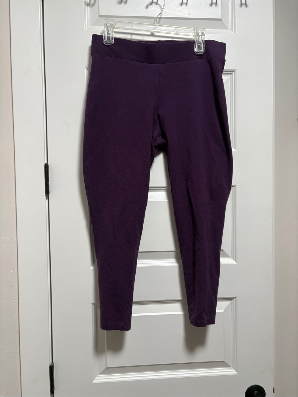 torrid Deep Purple Stretch Leggings
